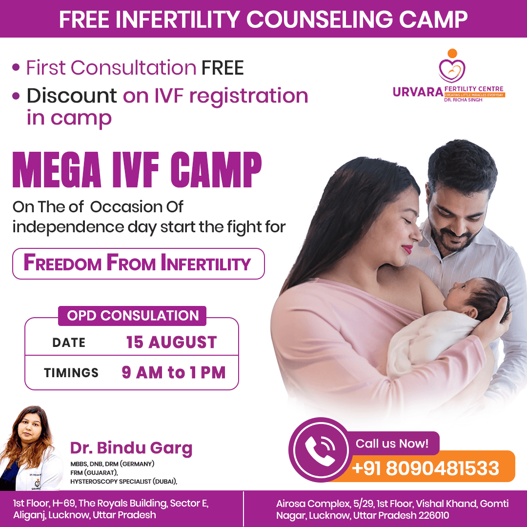 IVF Camp on 15 August 2024