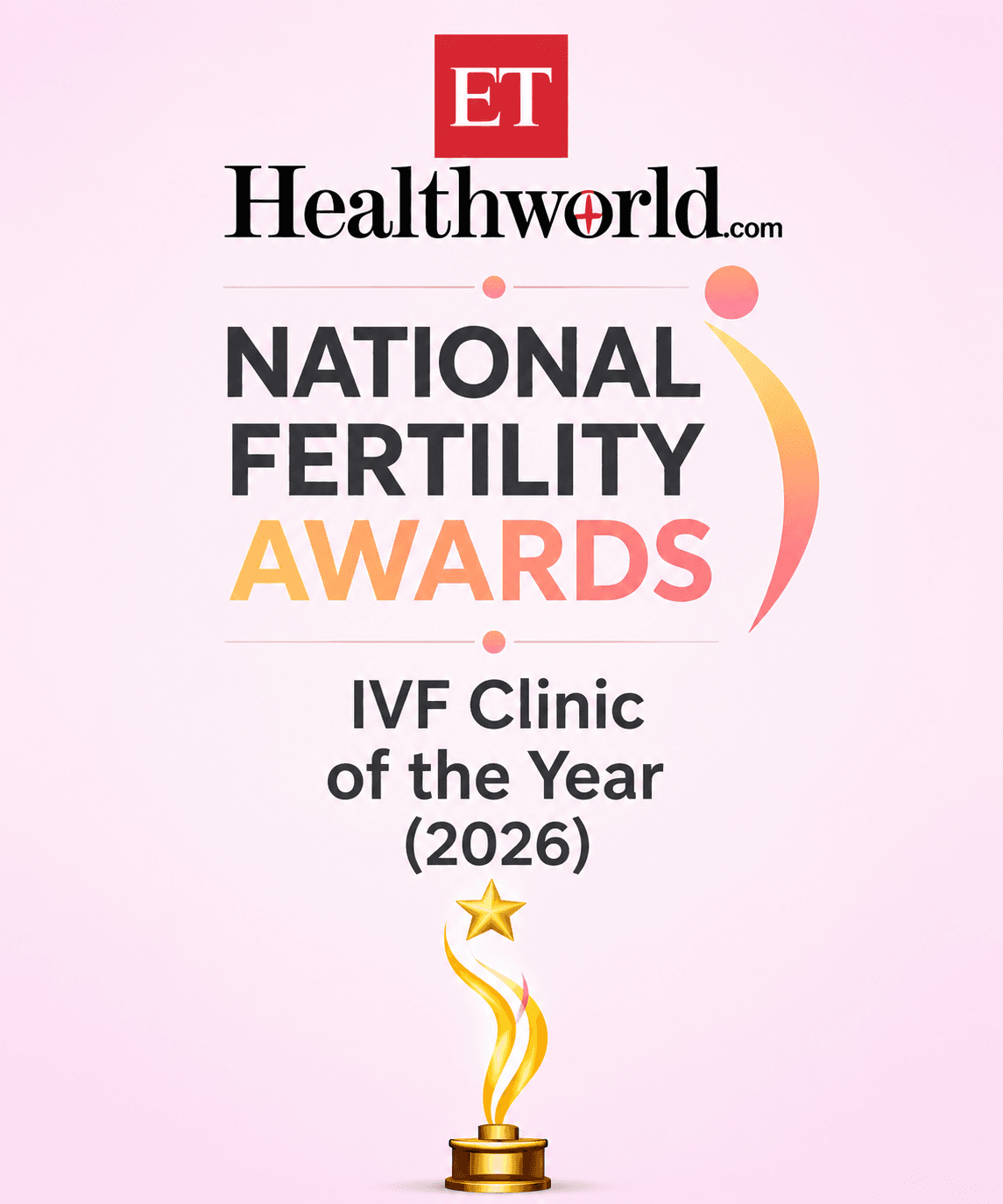National Fertility Award 2026 – IVF Clinic of the Year in Lucknow – Urvara Fertility Centre