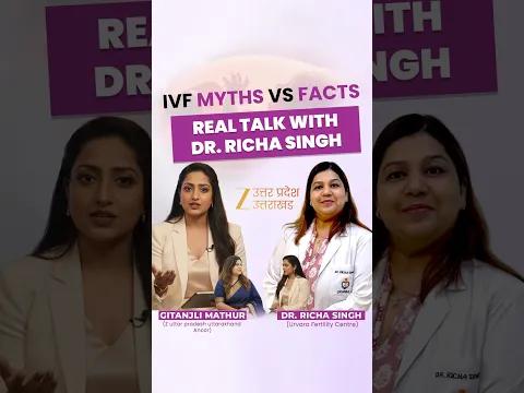 IVF Myths vs Facts | Real Talk with Dr. Richa Singh on Zee News Uttar Pradesh & Uttarakhand
