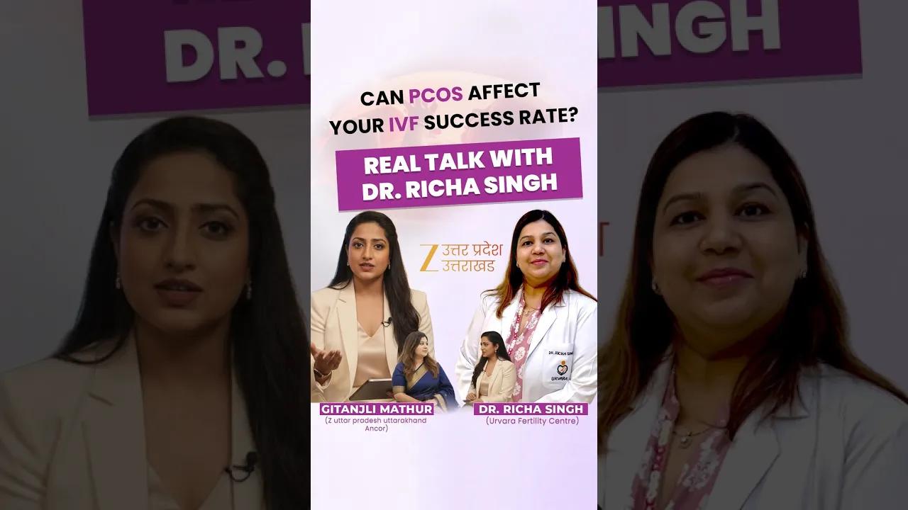 Can PCOS Affect Your IVF Success Rate? | Talk With Dr. Richa Singh & Gitanjali Mathur | Zee News UP